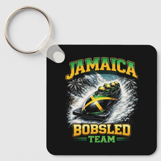Jamaica Bobsled Team Key Ring (Front)