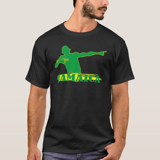 Jamaica Bolt T-Shirt (Front)