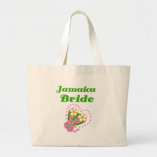 Jamaica Bride Large Tote Bag