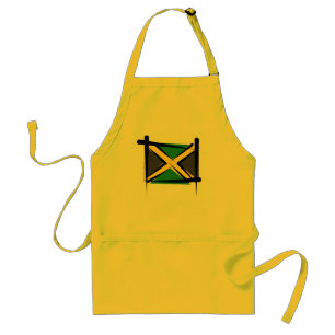 Jamaica Brush Flag Standard Apron