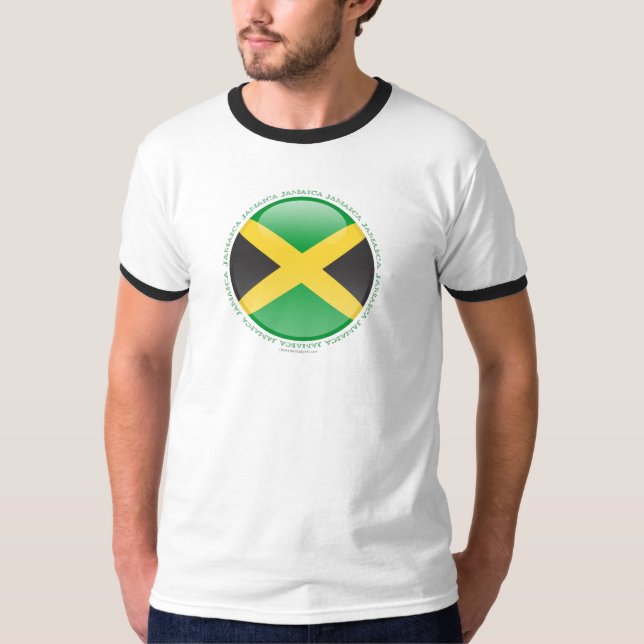 Jamaica Bubble Flag T-Shirt (Front)