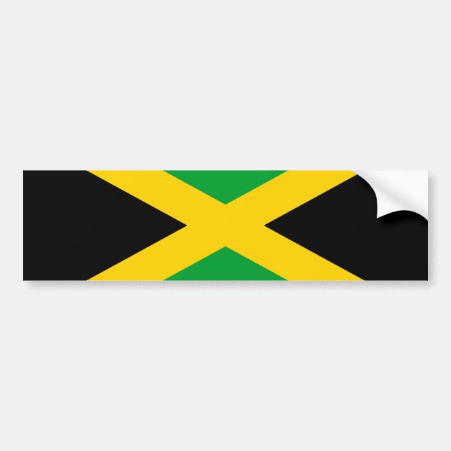 Jamaica Bumper Sticker (Front)