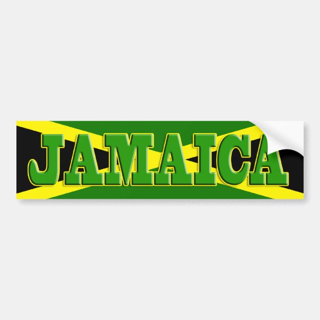 Jamaica Bumper Sticker (Front)