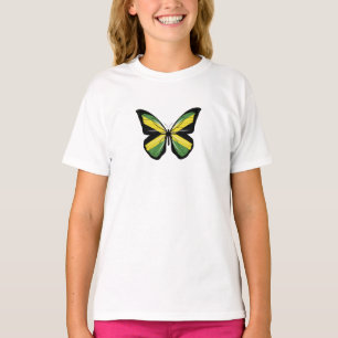 Jamaica Butterfly Flag T-Shirt