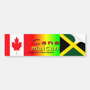 jamaica canadian bumper stickers