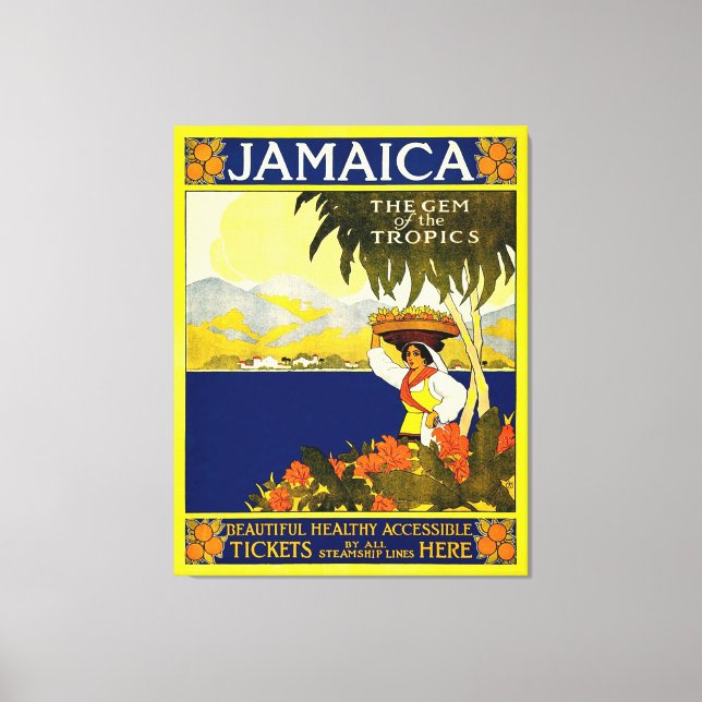 Jamaica Canvas Print (Front)