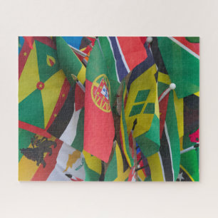 Jamaica Caribbean Flag Jigsaw Puzzle