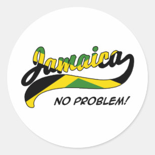 Jamaica Classic Round Sticker