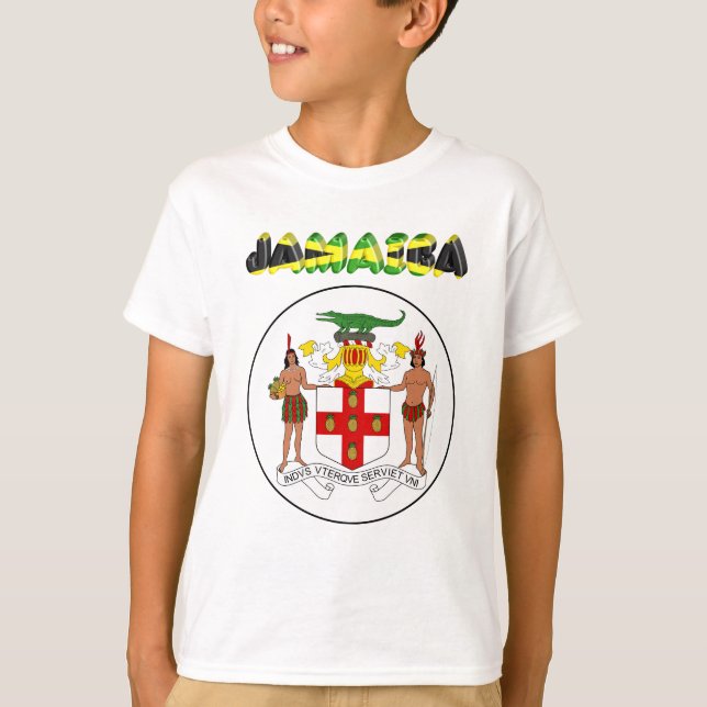 Jamaica Coat of arms T-Shirt (Front)
