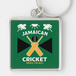 Jamaica Cricket Key Ring