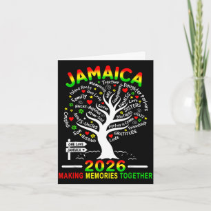 Jamaica family reunion 2026 making memories card