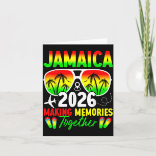 Jamaica Family Reunion 2026 Making Memories Vacati Card