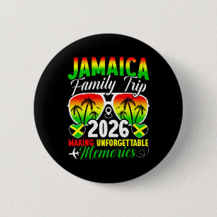 Jamaica Family Trip 2026 Making Memories Jamaica V 6 Cm Round Badge
