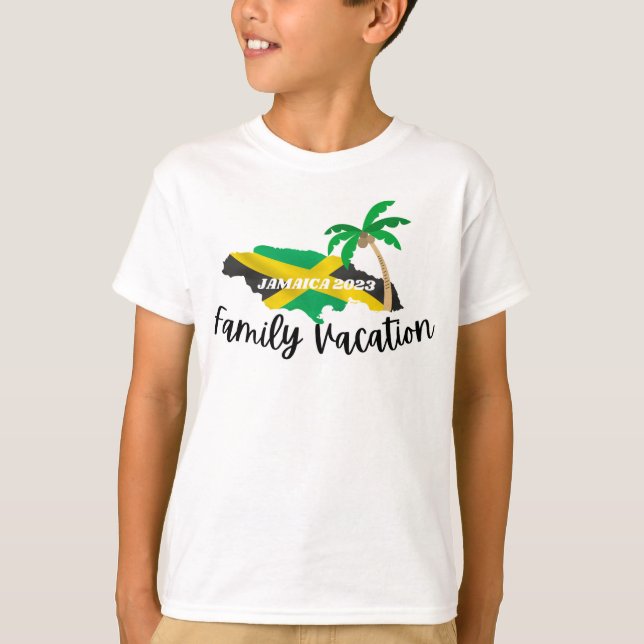 Jamaica Family Vacation T-Shirt (Front)