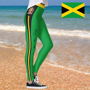 Jamaica fashion leggings, Jamaican Flag /reggae Leggings
