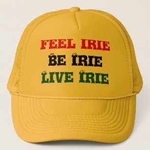 Jamaica feel irie trucker hat