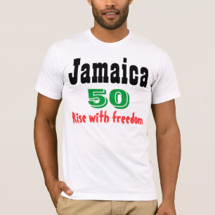 Jamaica fiftieth anniversary t-shirts