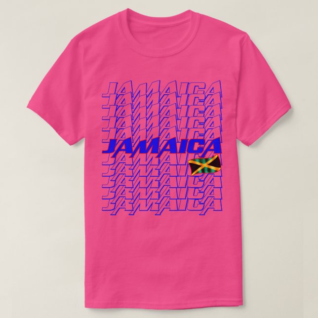 Jamaica Flag 1 T-Shirt (Design Front)
