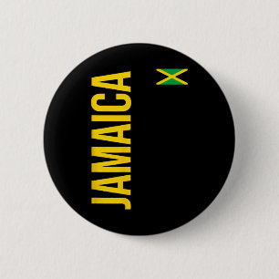 Jamaica Flag Athletic Soccer Footll Sports Jersey 6 Cm Round Badge