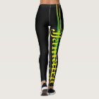 JAMAICA FLAG BLACK LEGGINGS HAVIC ACD