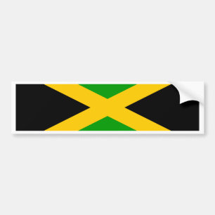 Jamaica Flag Bumper Sticker