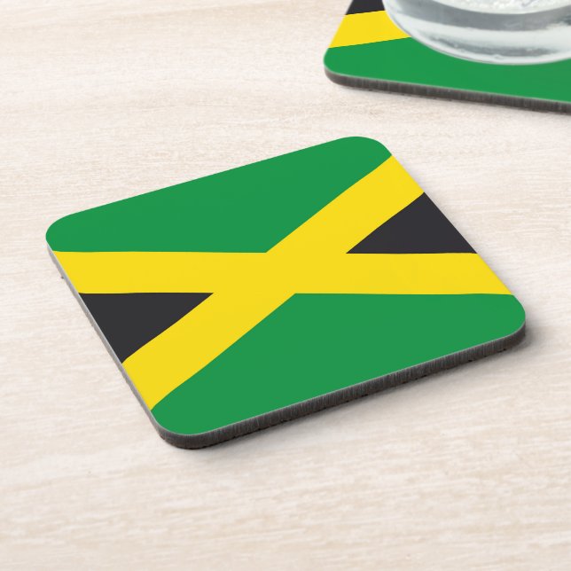 Jamaica flag coaster (Left Side)