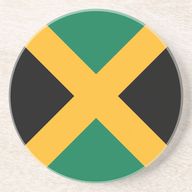 Jamaica Flag Coaster (Front)