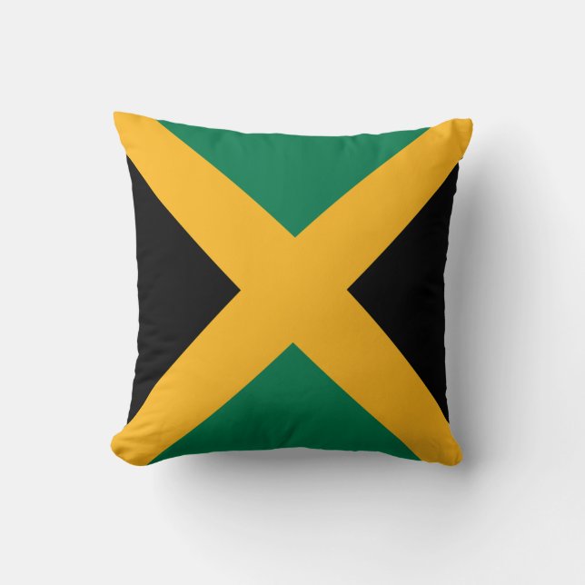 Jamaica Flag Cushion (Front)
