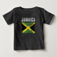 Jamaica Flag Distressed - Jamaican Flag