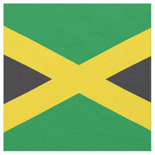 Jamaica flag fabric