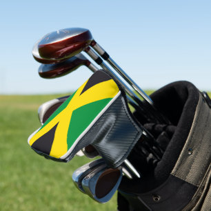 Jamaica flag golf head cover