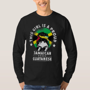 Jamaica Flag Guyana Grown Women Girl Citizen Pride T-Shirt