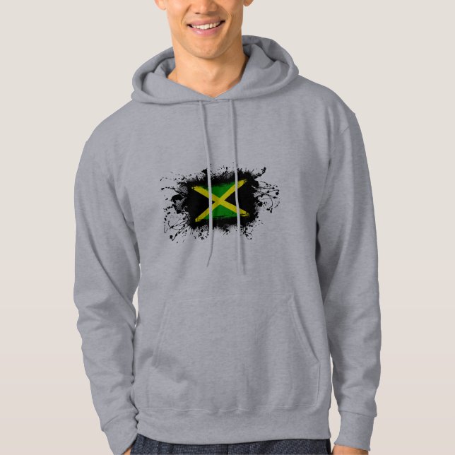Jamaica Flag Hoodie (Front)