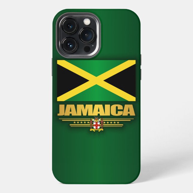 Jamaica Flag iPhone Case (Back)