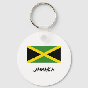 Jamaica Flag Key Ring