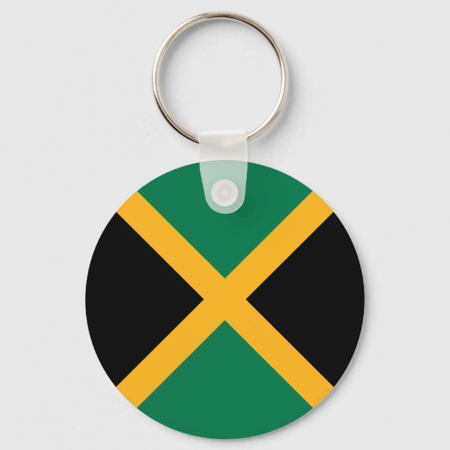 Jamaica Flag Key Ring (Front)