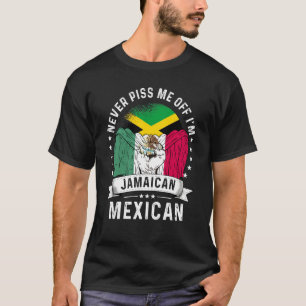 Jamaica Flag Mexico Grown Humor Citizen Pride T-Shirt