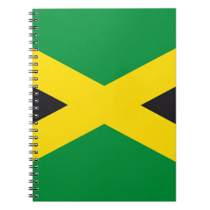 Jamaica flag notebook