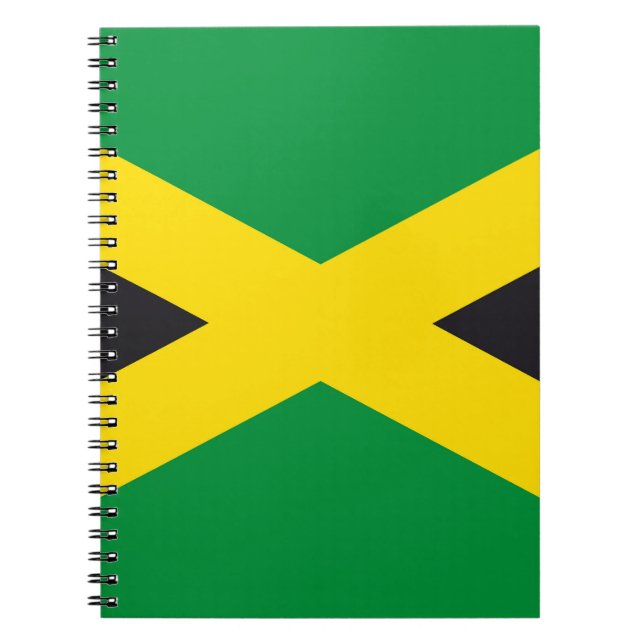 Jamaica flag notebook (Front)