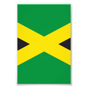 Jamaica flag photo print