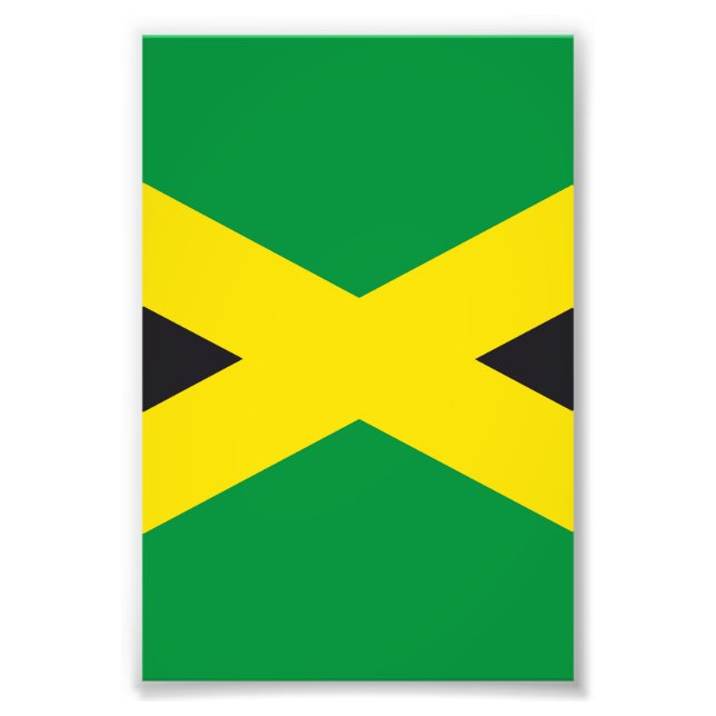 Jamaica flag photo print (Front)