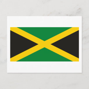 Jamaica Flag Postcard