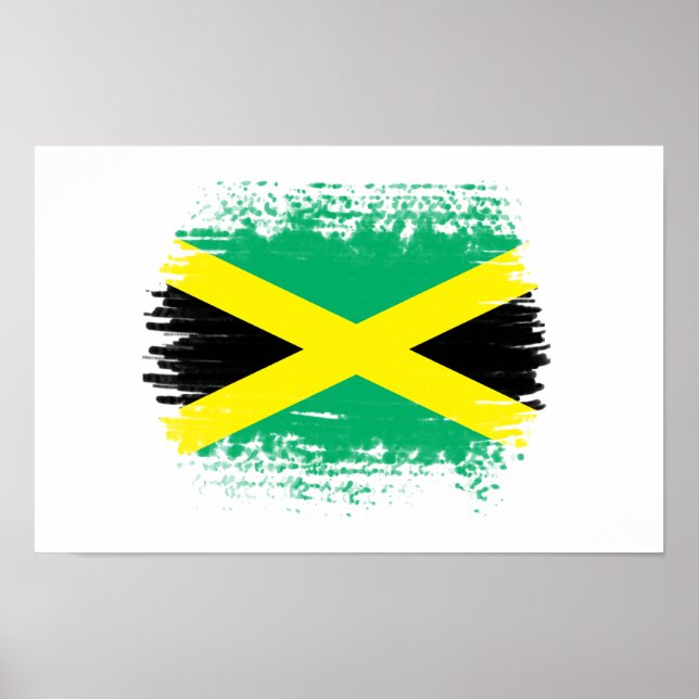 Jamaica flag poster (Front)