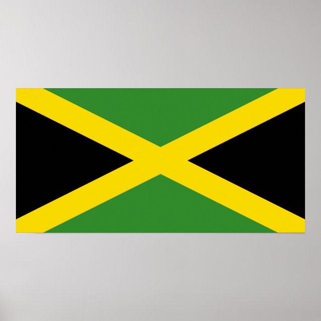 Jamaica flag poster (Front)