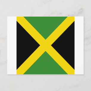 Jamaica flag  products postcard