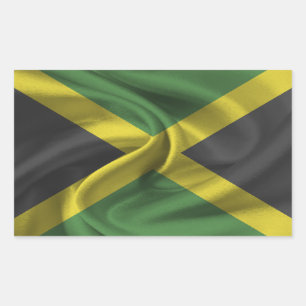 Jamaica Flag Rectangular Sticker