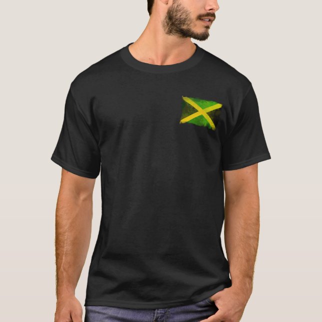 jamaica flag - reggae roots T-Shirt (Front)