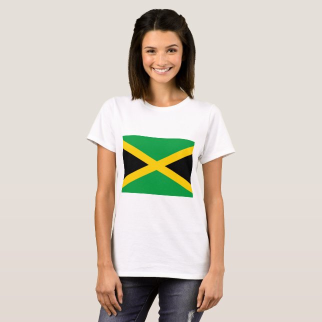 Jamaica Flag T-Shirt (Front Full)
