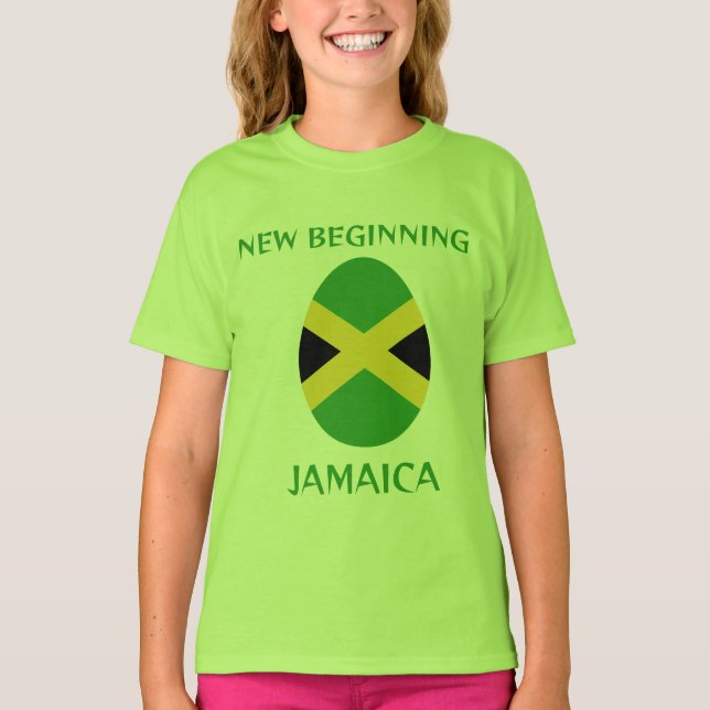 Jamaica flag T-Shirt (Front)