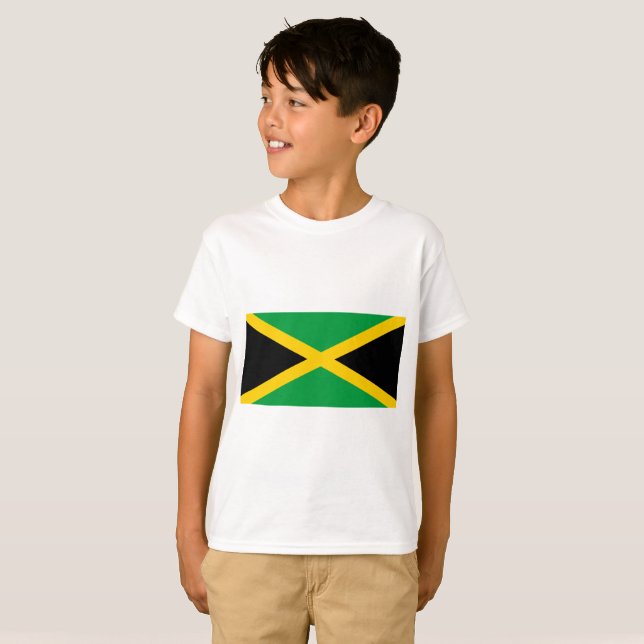 Jamaica Flag T-Shirt (Front Full)